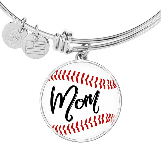 Baseball Mom - Circle Bracelet
